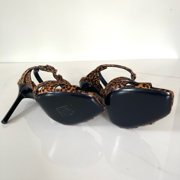 NEW AUTHENTIC SAINT LAURENT TRIBUTE SANDALS - Picture 12 of 16
